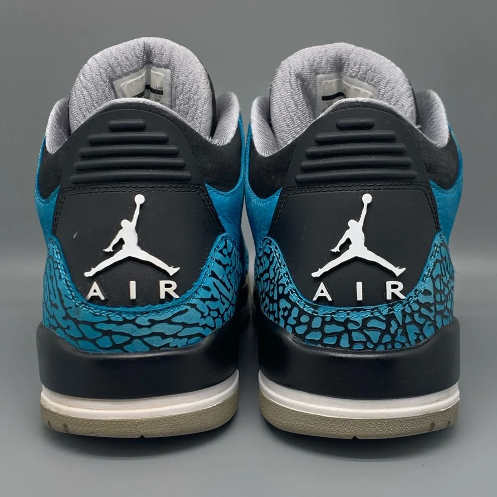 Jordan 3 Retro Powder Blue Shoes Men's Sz 10‎